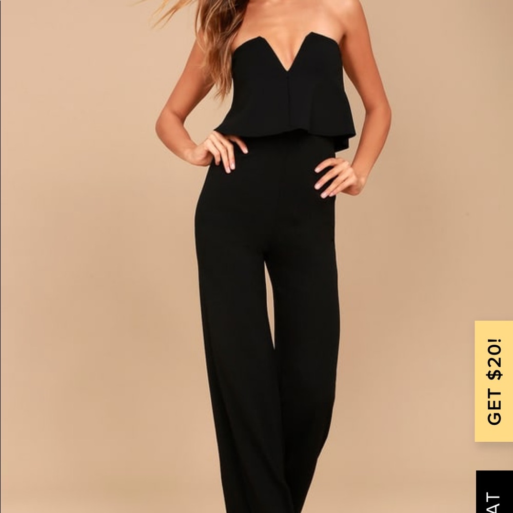 Lulus black jumpsuit